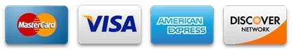 Accepted payment cards at the official Quiet Nerves checkout